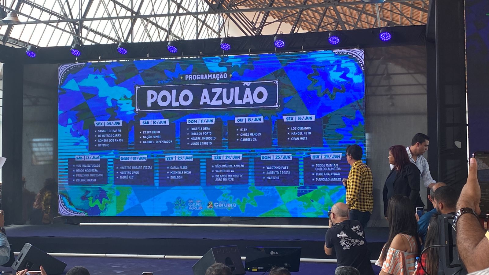 Arena Polo exibe jogo do Brasil com música ao vivo antes da partida - POLO  CARUARU