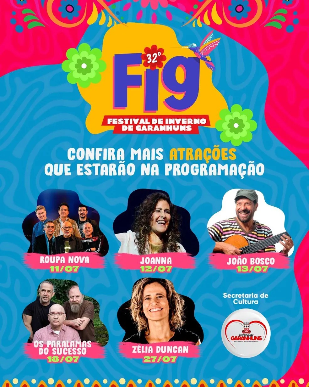 Novas atrações do FIG 2024 são divulgadas Rádio Cidade 99.7 FM