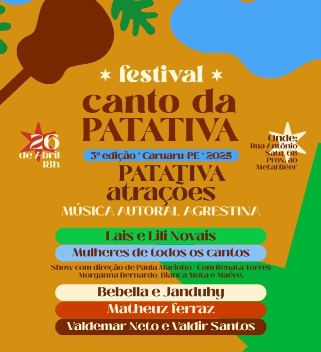 Festival Canto da Patativa celebra talentos do Agreste - Rádio Cidade ...